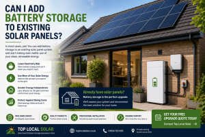 Existing UK Home with Solar Panels Upgraded with Battery Storage
