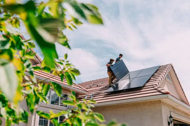 Solar Panel Installers West Malling installing solar panels in Kent.