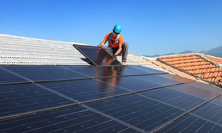Solar panel installation service in Greenhithe